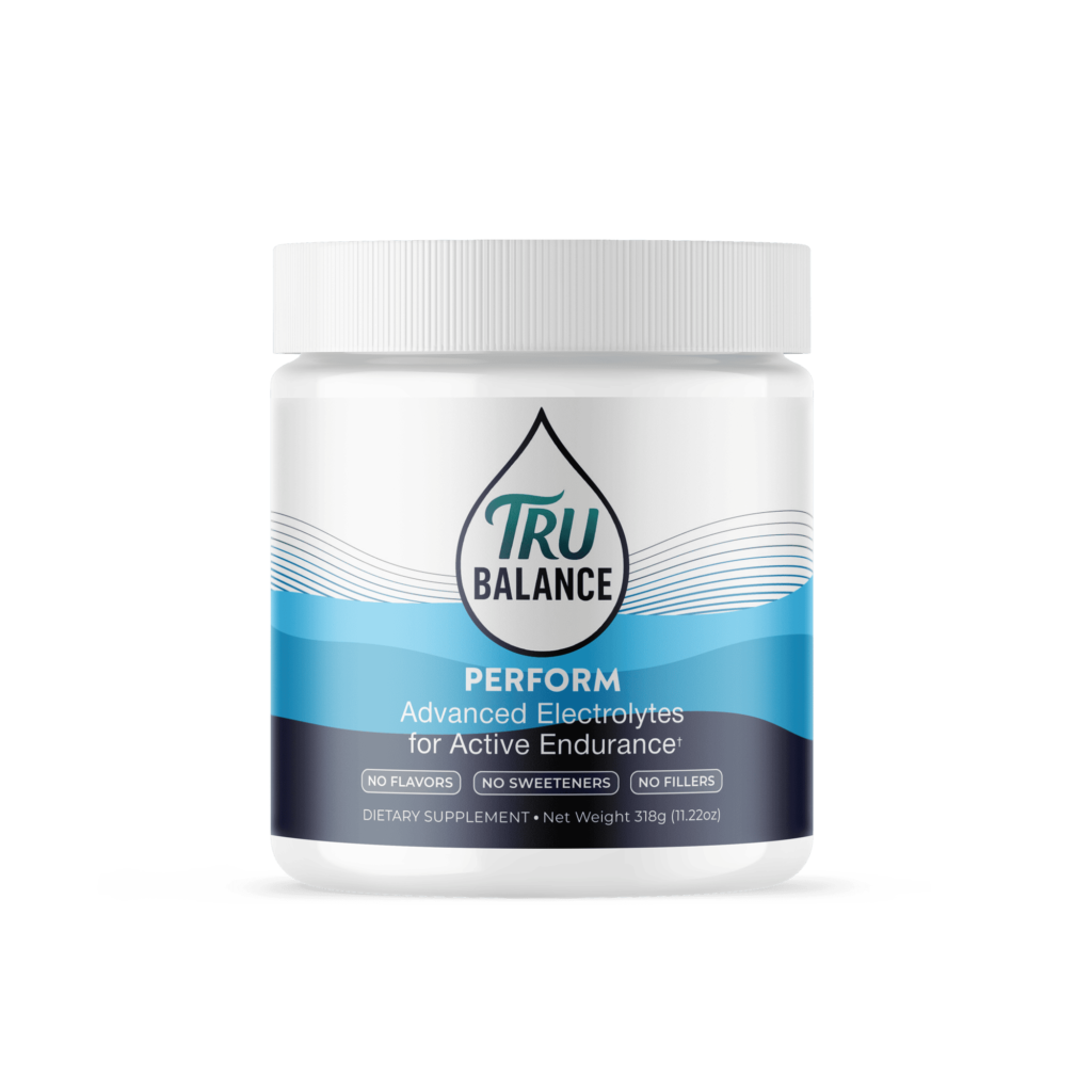 Trubalance Perform Product Label