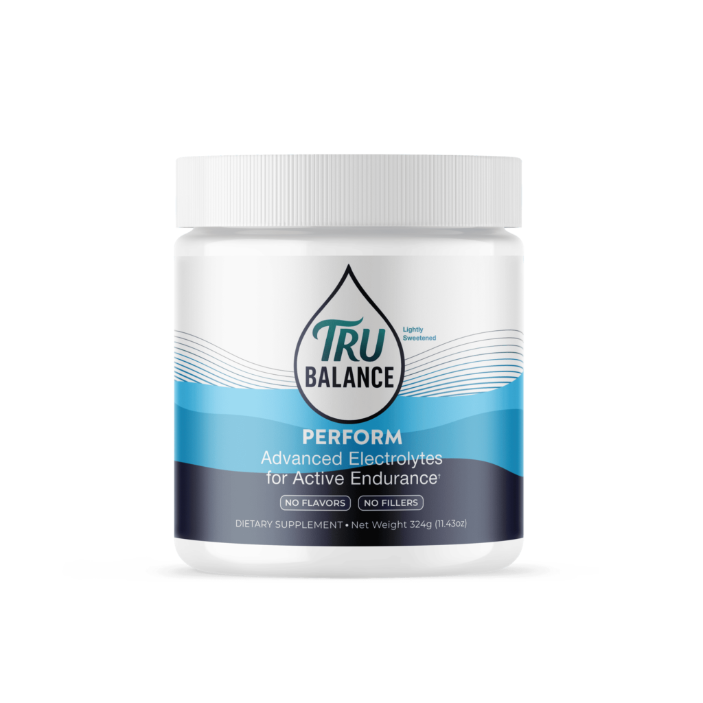 TruBalance Perform Lightly Sweetened Product Label