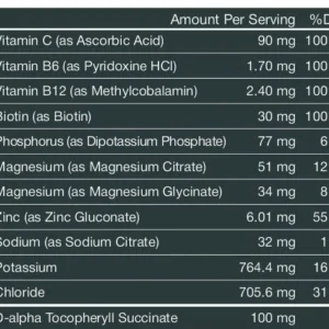 trubalance everyday unsweetned ingredients label